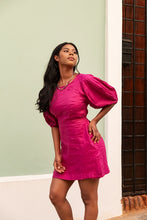 Load image into Gallery viewer, Mai Mini Dress - Magenta
