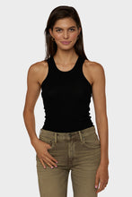 Load image into Gallery viewer, Slim Superfine Rib Tank - Black