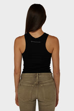 Load image into Gallery viewer, Slim Superfine Rib Tank - Black