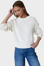 Load image into Gallery viewer, Cozy Cotton Sweater - Ivory Organic