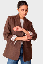 Load image into Gallery viewer, Atelier Blazer - Chestnut Wool Tweed