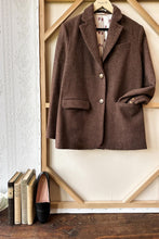 Load image into Gallery viewer, Atelier Blazer - Chestnut Wool Tweed