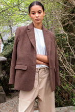 Load image into Gallery viewer, Atelier Blazer - Chestnut Wool Tweed