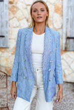 Load image into Gallery viewer, Lee Jacket - Blue Stripe