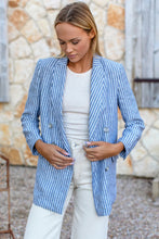 Load image into Gallery viewer, Lee Jacket - Blue Stripe