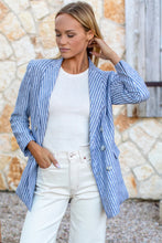 Load image into Gallery viewer, Lee Jacket - Blue Stripe