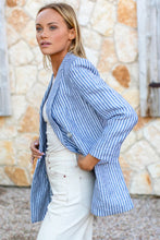 Load image into Gallery viewer, Lee Jacket - Blue Stripe