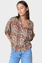 Load image into Gallery viewer, Mandarin Collar Top - Batik