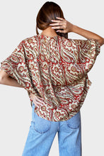 Load image into Gallery viewer, Mandarin Collar Top - Batik