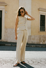 Load image into Gallery viewer, Delfina Vest - Bleached Sand