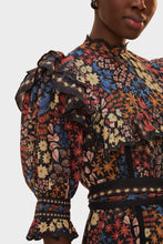 Load image into Gallery viewer, Jujus Garden Black Mini Dress