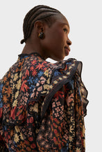 Load image into Gallery viewer, Jujus Garden Black Mini Dress