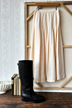 Load image into Gallery viewer, Atelier Pleated Maxi Skirt - Arctic Wolf