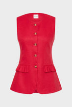 Load image into Gallery viewer, Matilda Gilet - Red