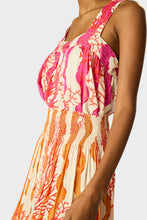 Load image into Gallery viewer, Jasmine Top - Coral Wave Fuchsia