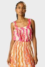 Load image into Gallery viewer, Jasmine Top - Coral Wave Fuchsia