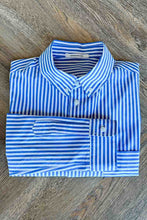 Load image into Gallery viewer, Ryan Shirt - Miller Stripe Bright Blue