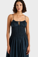 Load image into Gallery viewer, Claude Midi Dress - Navy