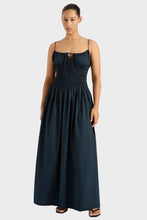 Load image into Gallery viewer, Claude Midi Dress - Navy