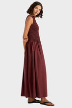 Load image into Gallery viewer, Margot Midi Dress - Bordeaux