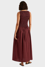 Load image into Gallery viewer, Margot Midi Dress - Bordeaux