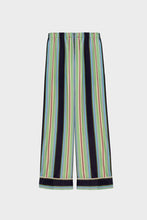 Load image into Gallery viewer, Pastelle Oversized Pants - Teal Stripes