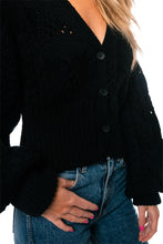 Load image into Gallery viewer, Dayana Cardigan - Black