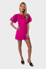 Load image into Gallery viewer, Mai Mini Dress - Magenta