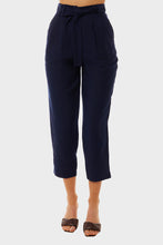 Load image into Gallery viewer, Aurora Trousers - Navy Linen