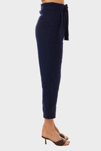 Load image into Gallery viewer, Aurora Trousers - Navy Linen