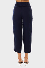 Load image into Gallery viewer, Aurora Trousers - Navy Linen