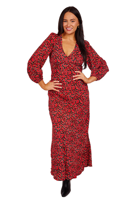 Marcia Midi Dress - Salema Floral