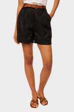 Load image into Gallery viewer, Les Deux Shorts - Black Linen