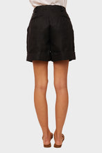 Load image into Gallery viewer, Les Deux Shorts - Black Linen