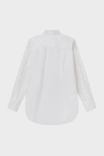 Load image into Gallery viewer, The Oversized Pearl Pocket Shirt - White