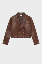 Load image into Gallery viewer, The Leather Timeless Jacket - Cedar