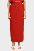 Load image into Gallery viewer, Bonnie Pencil Skirt - Red