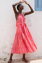 Load image into Gallery viewer, Julia Dress - Bubblegum Stripe