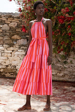 Load image into Gallery viewer, Julia Dress - Bubblegum Stripe
