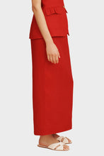 Load image into Gallery viewer, Bonnie Pencil Skirt - Red
