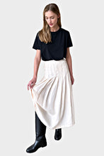 Load image into Gallery viewer, Atelier Pleated Maxi Skirt - Arctic Wolf