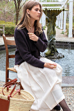 Load image into Gallery viewer, Atelier Pleated Maxi Skirt - Arctic Wolf