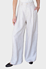 Load image into Gallery viewer, Atelier Pleated Pant 2 - Beach Linen