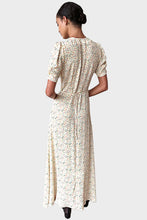 Load image into Gallery viewer, Lucyia Antique Dress - Butter Yellow Flowers