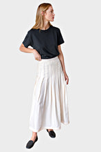 Load image into Gallery viewer, Atelier Pleated Maxi Skirt - Arctic Wolf
