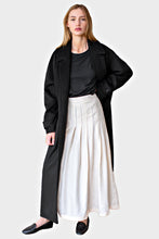 Load image into Gallery viewer, Atelier Pleated Maxi Skirt - Arctic Wolf