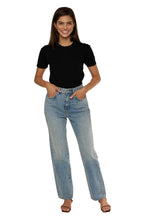 Load image into Gallery viewer, Slim Heritage Short Sleeve T-Shirt - Black