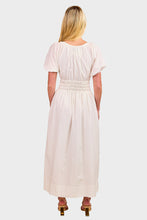 Load image into Gallery viewer, Teatro Midi Dress - White
