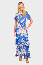 Load image into Gallery viewer, Esperanza Midi Dress - Termini Floral Blue
