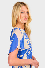 Load image into Gallery viewer, Esperanza Midi Dress - Termini Floral Blue
